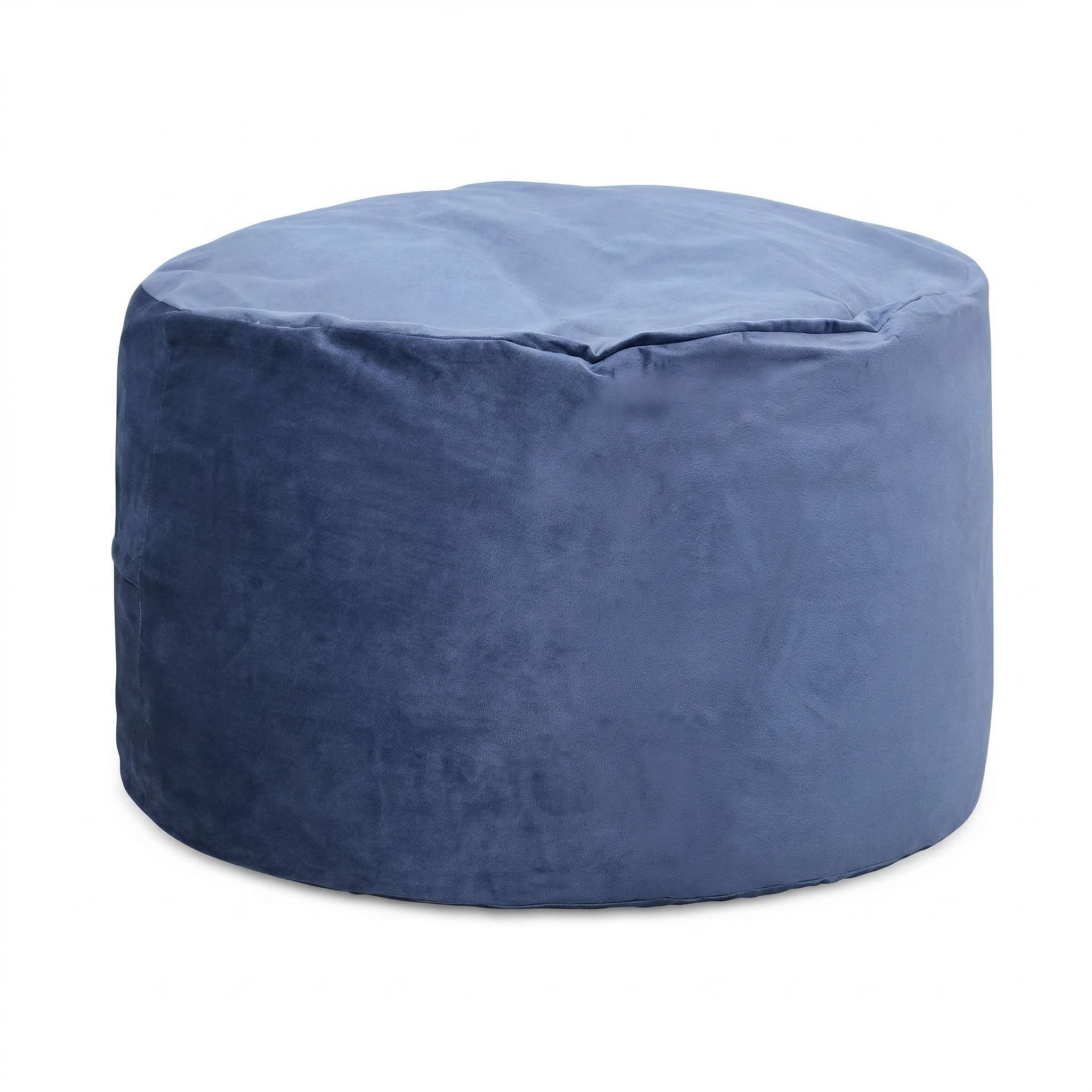 Pouf Cylindrique Uni d'Intérieur
